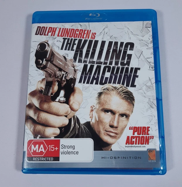 THE KILLING MACHINE Movie AUS Bluray Region B VGC Dolph Lundgren 7.29