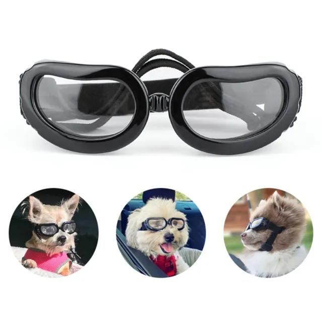 Gafas de sol suaves para mascotas visión clara a prueba de sol protectoras para ojos mascotas gato perro