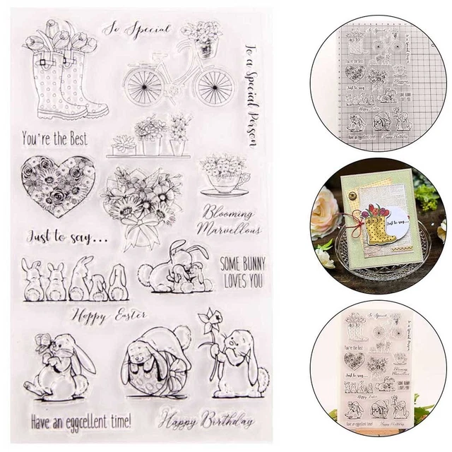 16 Tampons Papillons En Bois Pour Enfants - Kit Créatif Scrapbooking Et Fabrication De Cartes