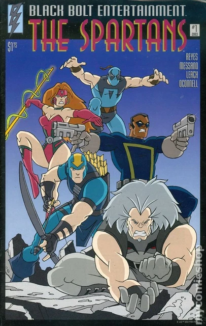 Spartans #1 VG 2003 Stock Image Low Grade