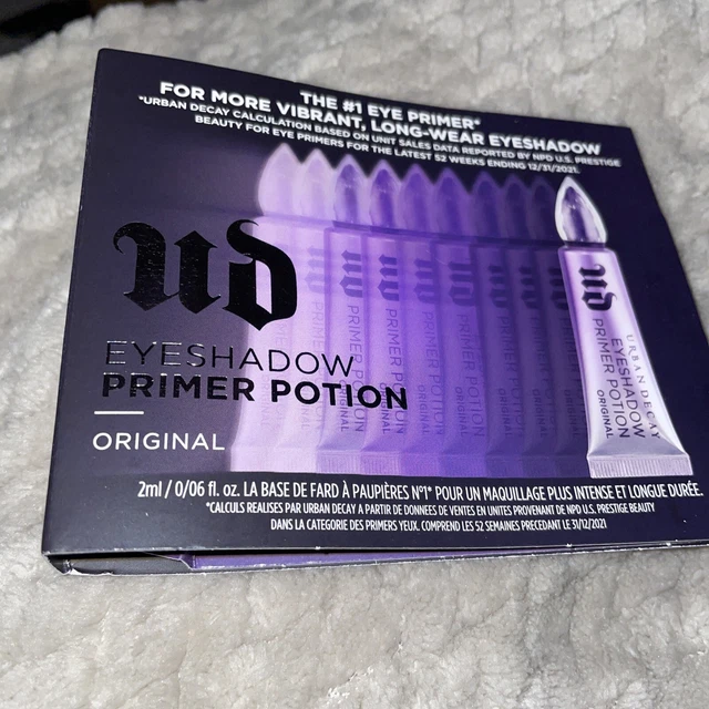Poción Primer Sombra de Ojos Urban Decay Muestra Deluxe Viaje Mini 2 ml 0,06 oz Nuevo