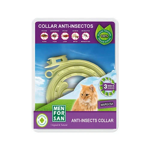 Collar antiparasitario natural MENFORSAN para gatos