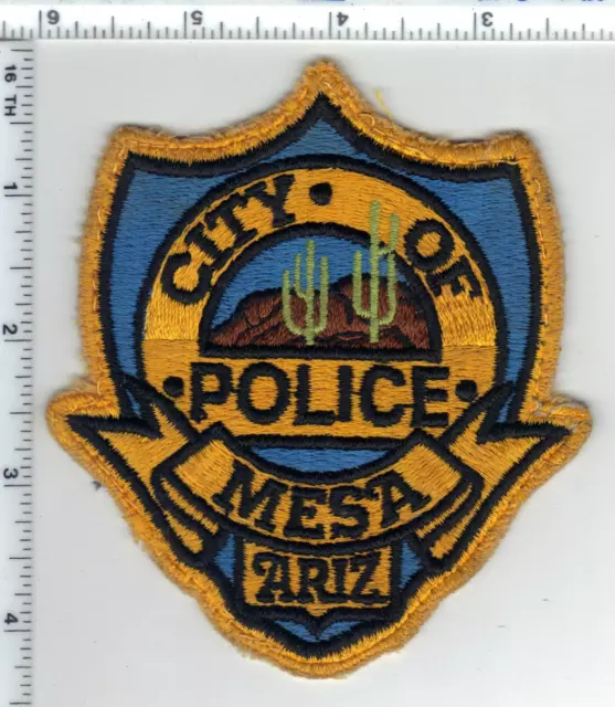 City of Mesa Police (Arizona) Uniform Take-Off Shoulder Patch from the 1980's