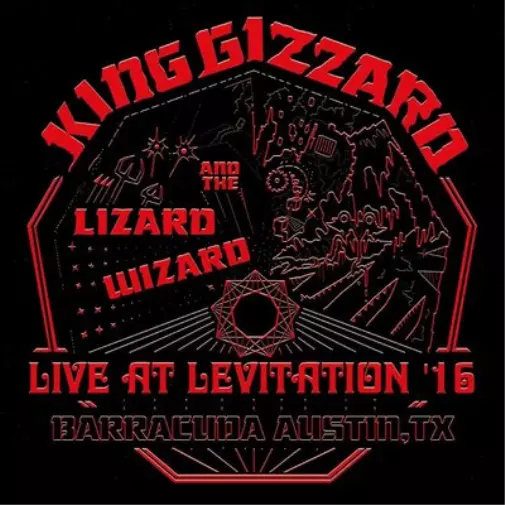 KING GIZZARD & THE LIZARD WIZARD LIVE AT LEVITATION '16 (RED VINYL) (Vinyl)