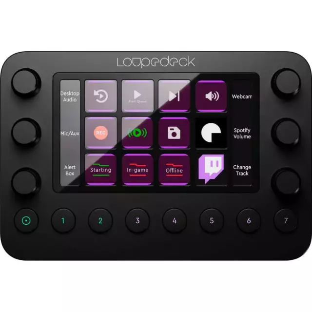 Loupedeck Live Photo/Video Editing and Streaming Console