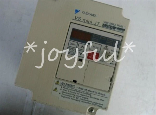 1 pz inverter Yaskawa CIMR-J7AAB0P7 0,75 KW 220 V testato