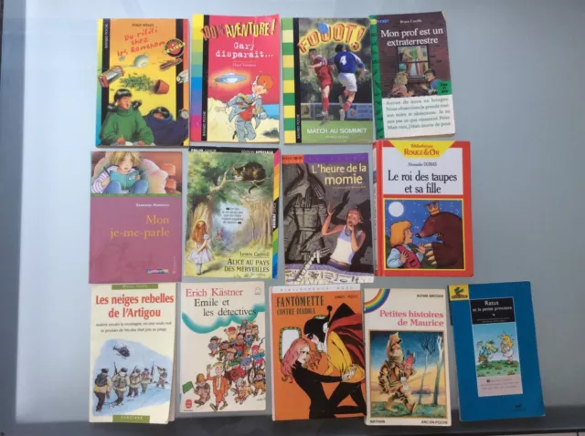 LOT 13 LIVRES pour enfants à partir de 6 ans EUR 10,00 - PicClick FR