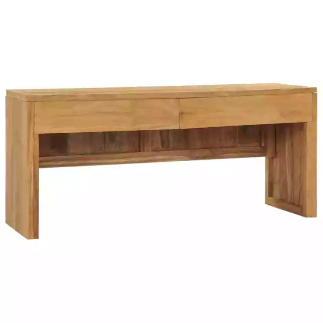 Meuble TV 100x35x45 cm Bois de teck massif vidaXL