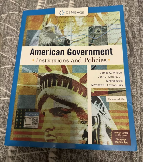 American Government: Institutions and Policies, Enhanced [MindTap Course List]