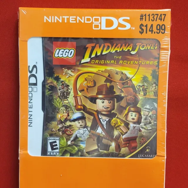 Nintendo DS Video Game Lego Indiana Jones The Original Adventures New Sealed