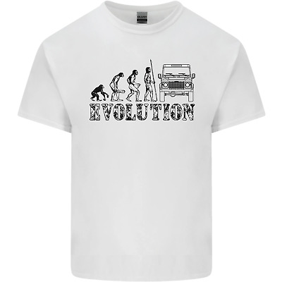 4x4 EVOLUTION OFF viabilità stradale guida Da Uomo Cotone T-Shirt Tee Top
