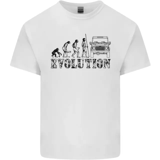 T-shirt 4x4 Evolution Off Roading Road Driving da uomo in cotone