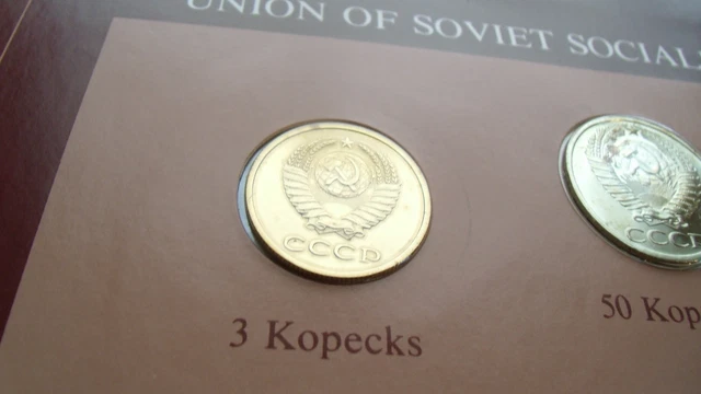 Coin Sets of All Nations USSR Russia UNC 1978-1979 3