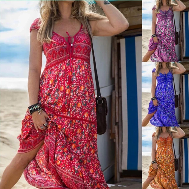 Robe d'été à imprimé floral-Cupshe ance Robe d'été à imprimé floral-Cupshe ance