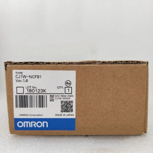 1 PCS NEW IN BOX OMRON CJ1W-NCF81 CJ1W-NCF81 position control unit FAST SHIP