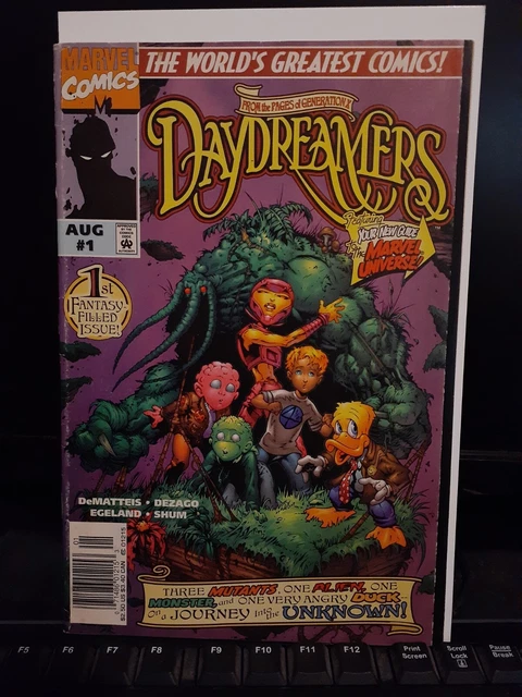 Daydreamers #1 Marvel Comic 1997 Newsstand  HOWARD THE DUCK MAN THING