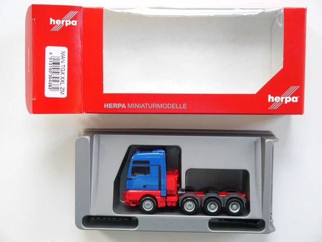 HERPA 1:87 MAN TGX XXL Gardinenplanen-Sattelzug Wandt / TU