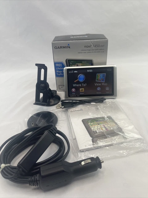 GARMIN nüvi 1450 LMT 5” Touchscreen Display GPS
