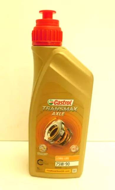 Castrol Transmax Axle Longlife 75W-90 1 Ltr GL-5 Differential Oil for BMW