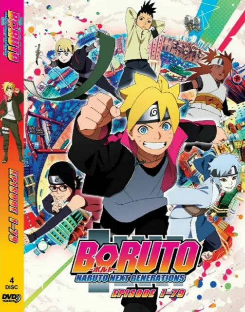 ANIME BORUTO: NARUTO NEXT GENERATIONS VOL.856-879 DVD [BOX 31] +