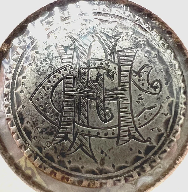 LOVE TOKEN COLLECTABLE: 1883 Seated Liberty Dime Engraved "H.F.C." COBM-532