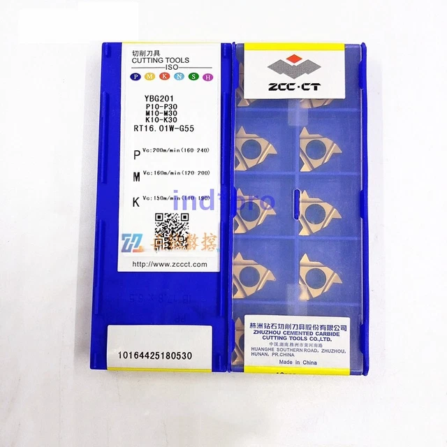 10PCS/New In Box ZCCCT WCMX06T308R-PG YBG202 CNC Blade