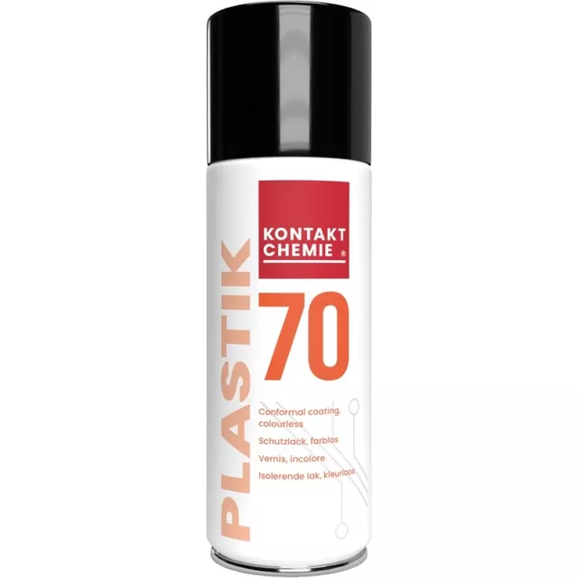 Plastik70  Schutzlack für Printplatinen 400ml Spraydose CRC Kontakt-Chemie