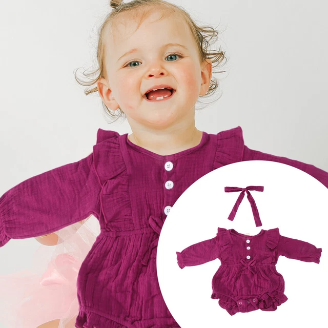 Tute neonato tute bambina romper fascia neonato set autunnale