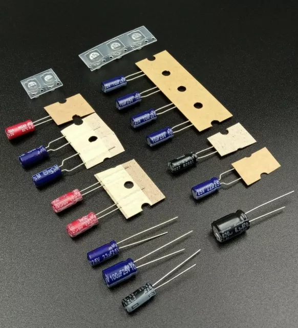 SEGA - Game Gear - Kit condensateurs recap capacitor - qualité + CMS - panasonic