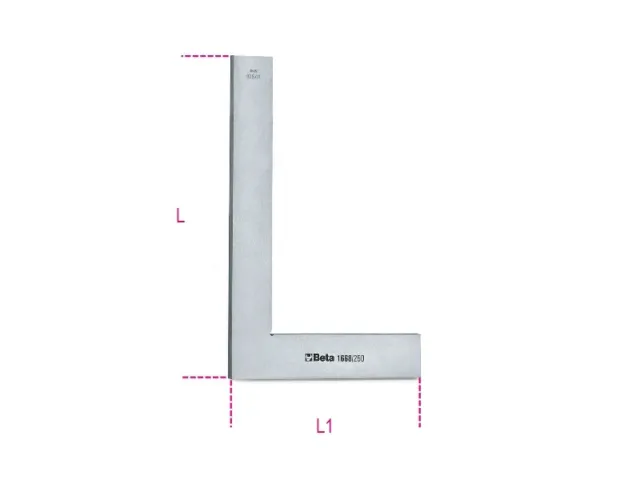 Beta Tools 1668 Normalized Sol Acier Carré 300 x 174mm 016680230