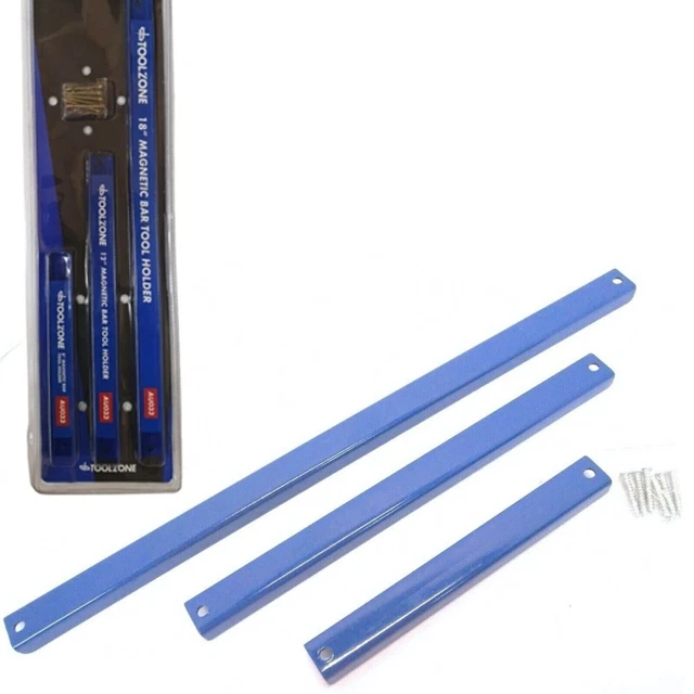 Nouveau 3 pc 18 " 12 " 8 " Pouces Socket Rack Rail Bar Magnétique...