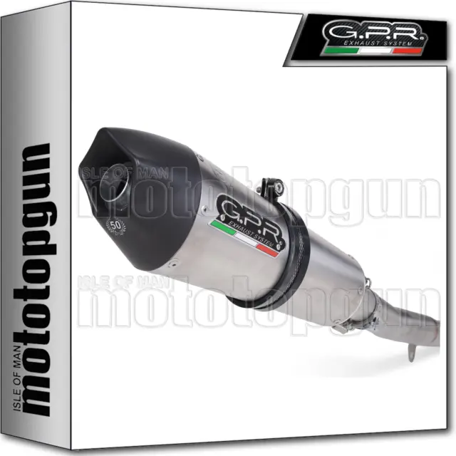 Gpr Mid Full Exhaust System Cat Gpe Titanium Suzuki V-Strom Dl 650 2004 04