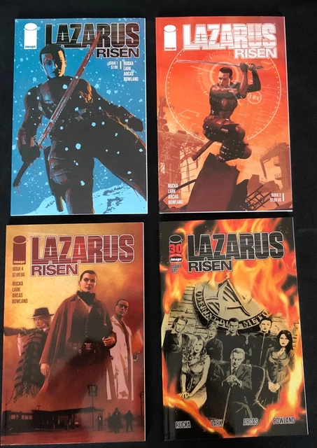 Lazarus Risen Image Comics 4 Issue Collection Rucka, Lark, Arcas, & Bowland