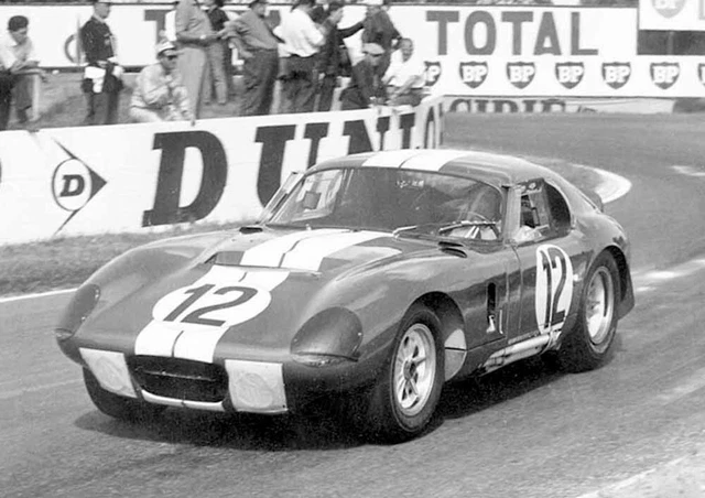 Alan Grant, 1965 Le Mans, Shelby Daytona Cobra, A3 Photo
