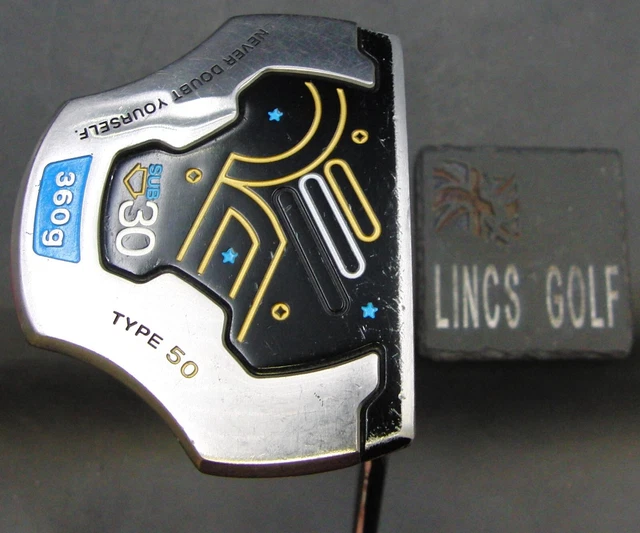 Never Compromise 360g Type 50 Putter Steel Shaft 84cm Length Psyko Grip Never Compromise 360g Type 50 Putter Steel Shaft 84cm Length Psyko Grip