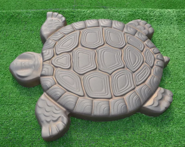 Concrete Mold Turtle Stepping Stone Cement Mould ABS Tortoise garden path S02