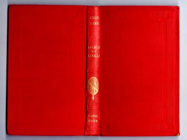 AVENTURES DE DON JUAN DE VARGAS 1853 Bibliothèque elzévirienne (avec catalogue)