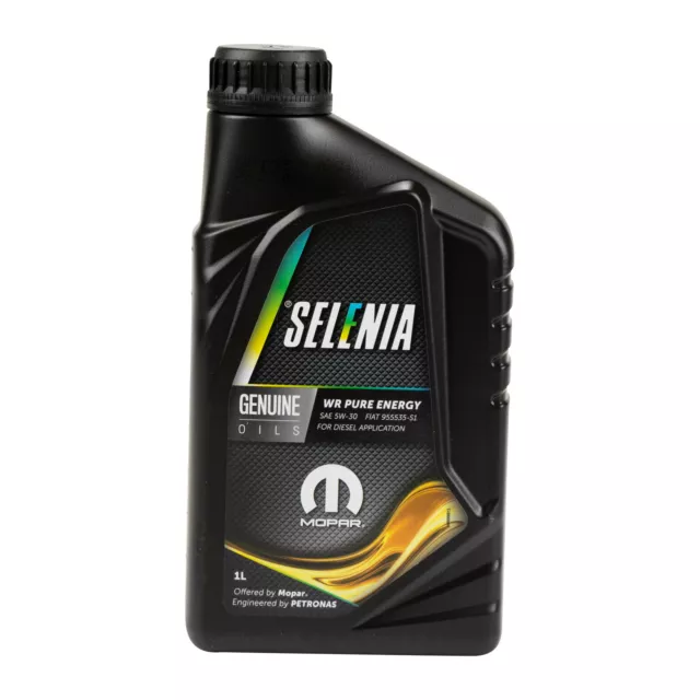 Petronas Selenia Wr Pure Energy Huile Moteur 5W30 1L 1 Litre C2 Fiat 9.55535-S1