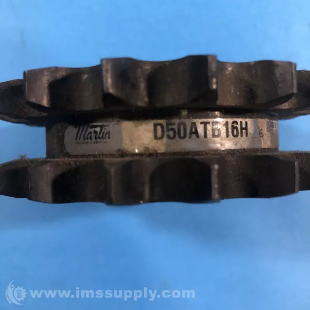 Martin D50ATB16H 1210 Double Roller Chain Sprocket Taper Bushed USIP