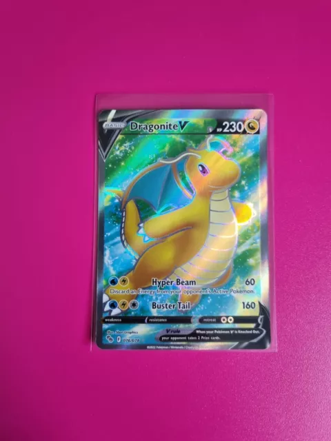 Carta Pokemon Dragonite V ASTRO (50/78) Pokemon Go pt-br