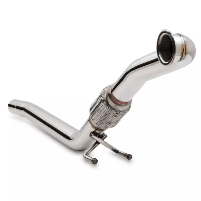 2.25" Stainless Exhaust Front Decat Downpipe Audi A3 2.0 / 1.9 Tdi 03-12