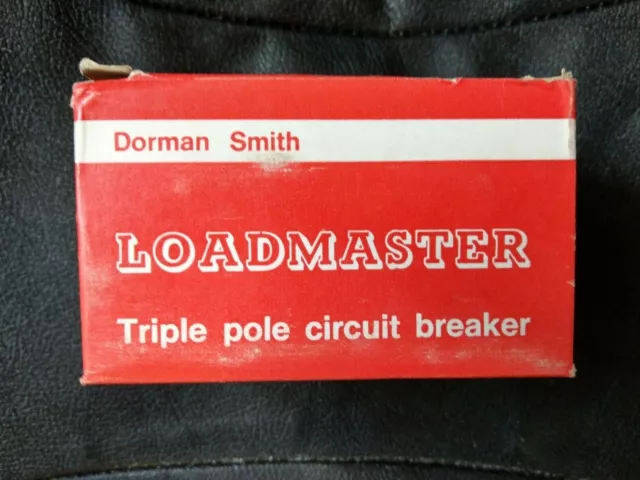 Dorman Smith Loadmaster LM3P Range 15A 3-polig dreipolig MCB (NEU) 3