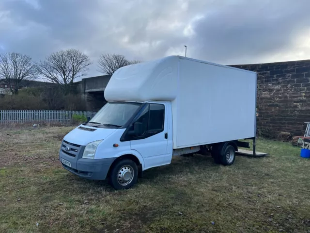 2008  Ford Transit Luton with Tail lift