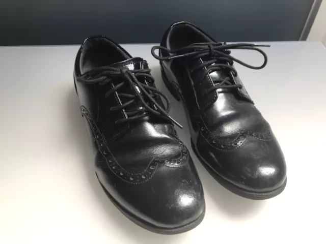 Start Rite ‘Brogue Pri’, Black Patent Girls Size 3.5 G wide fit, school shoes