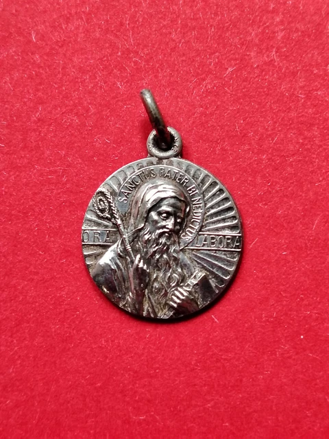 Médaille Religieuse Ancienne – Souvenir Saint-Jacques-de-Compostelle – Recuerdo Santiago
