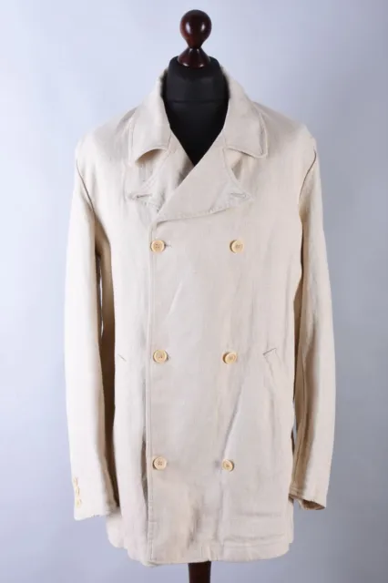BNWT Capalbio Classic Double Breasted Trench Coat Jacket Size L