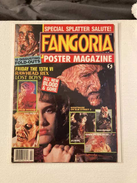 Fangoria Poster Magazine #2 (1988) Nightmare on Elm St 3, Lost Boys