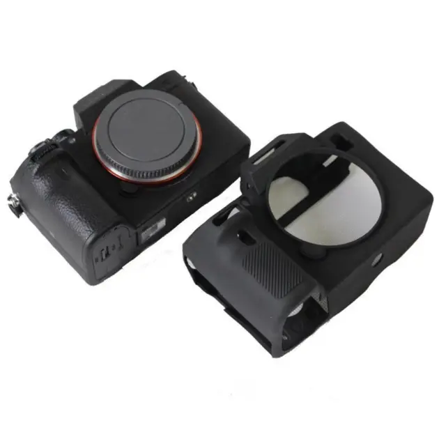 Silicone Rubber Camera Bag Case Skin For Sony A7RIII A7 Mark 3 A7R3 A7III B