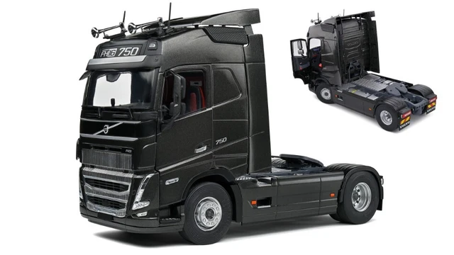 Solido VOLVO FH GLOBETROTTER XL 2021 MET.BLACK 1:24