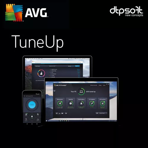 AVG TuneUp Utilities 2024 10 Appareils 2 Ans Tune Up | 2023 AVG FR EU